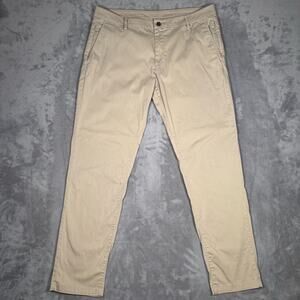 Bird Dogs Boomstick Pants Khaki Stretch Chino Tapered Mens Size 36x32